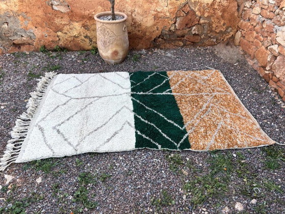 Image 1 of Tappeto marocchino in lana – Design unico e realizzato a mano, 250 cm x 150 cm