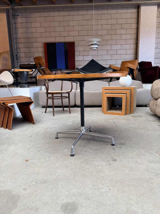 Vitra Eames Contract Table (Lagerbestand: 2) – eettafels, Metal, Wood