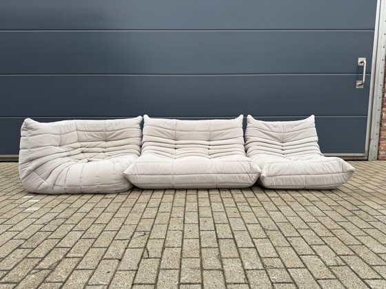 Image 1 of Set originale vintage Ligne Roset Togo a 1 posto, ad angolo e a 2 posti