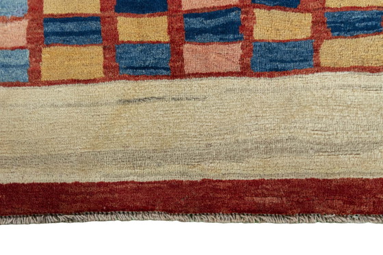 Image 1 of Tapis Gabbeh nomade noué à la main - 117 X 105 cm