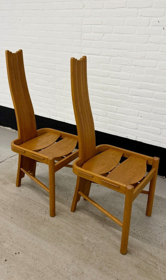 Image 1 of 2 vintage Allmilmö designer stoelen