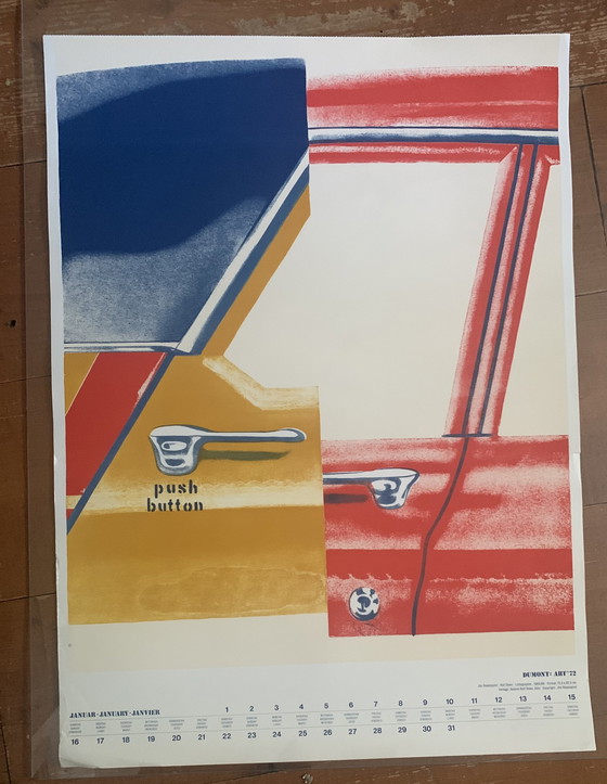 Image 1 of 16 Lithos von 1970-71-72 aus dem berühmten Dumont Art kalender