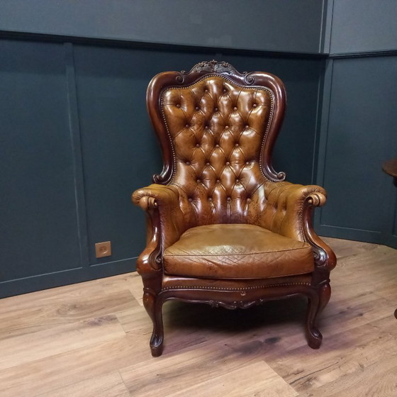 Image 1 of Luxueux Voltaire de Brixton (1930-1940) — une pièce maîtresse intemporelle pour votre intérieur