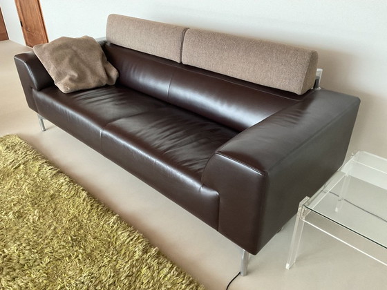 Image 1 of Leolux 3-Sitzer-Sofa Howlo mit drehbaren Rückenlehnen