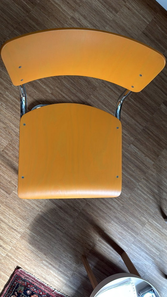 Image 1 of Thonet sledestoel S43 door Mart Stam