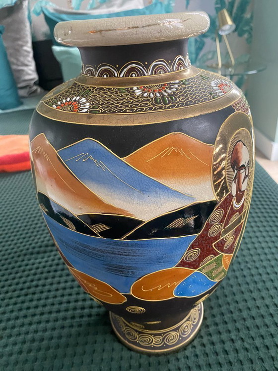 Image 1 of Japanese Satsuma Vase