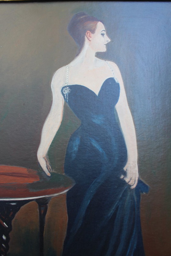 Image 1 of Early 20th Century French Portrait of a Woman
