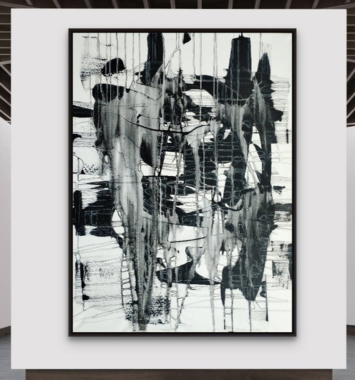 Composición abstracta XXL de Natia Antadze