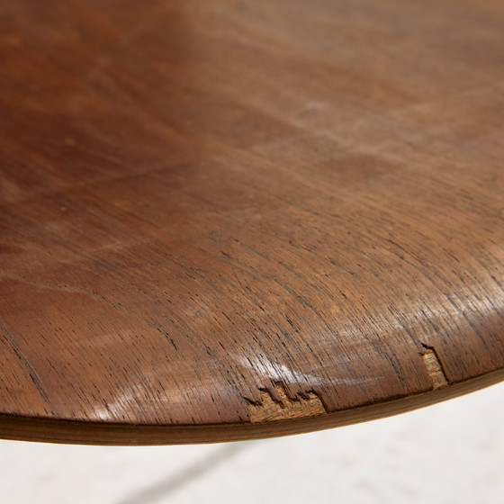 Image 1 of MK11023 Teak chair with writing tablet