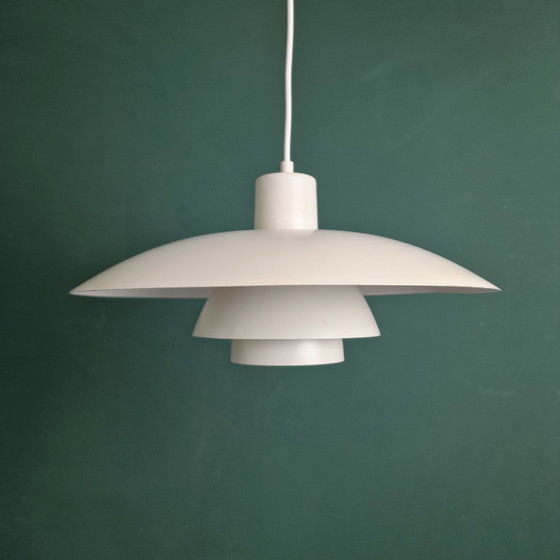 Image 1 of Vintage Louis Poulsen PH 3/4 Pendant Lamp - White - Ø 40 cm - Design Poul Henningsen - Denmark