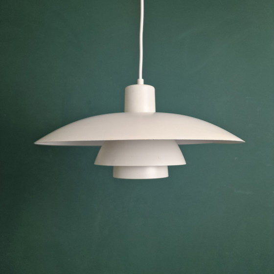 Image 1 of Vintage Louis Poulsen PH 3/4 Pendant Lamp - White - Ø 40 cm - Design Poul Henningsen - Denmark