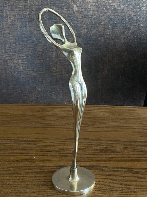 Vintage Brass Ballerina