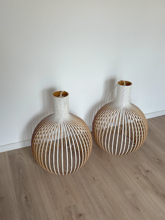 Image 1 of 2x Secto Design Octo Pendant Lamp set price 800
