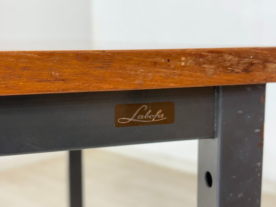 Image 1 of Tavolo da pranzo in teak danese / Scrivania Labofa / Tavolo da cucina / Tavolo da ufficio / Tavolo in legno