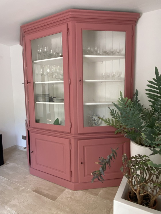 Vitrinekast Roze – Vitrinekasten, Glass, Metal (photo 6 of 7)