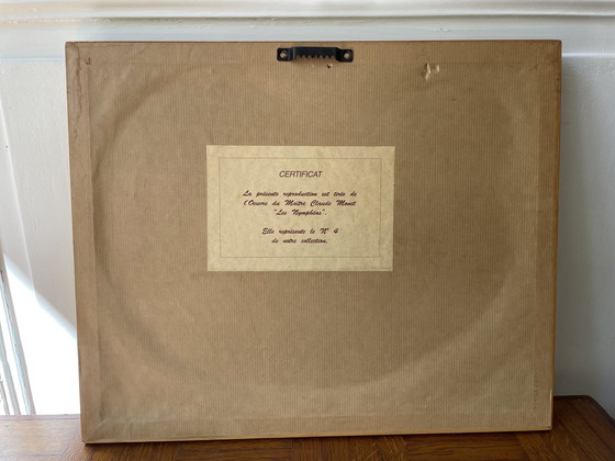 Image 1 of Reproducción litográfica de Nenúfares de Claude Monet