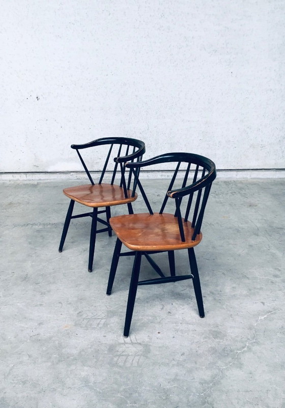 Image 1 of Set di poltrone in stile "FANETT" di design moderno di metà secolo, Danimarca anni '50