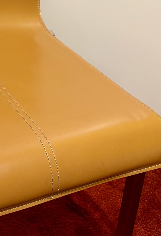 Image 1 of 4 x Pedrali Kuadra 1291 leer + staal