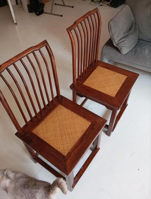 2x chaises vintage