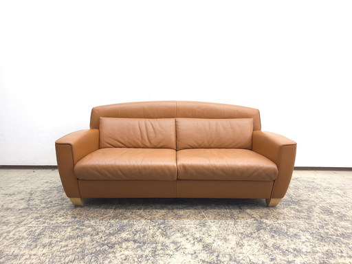 De Sede ds 120 Cognac Designer Sofa Leather Sofa Couch Leather