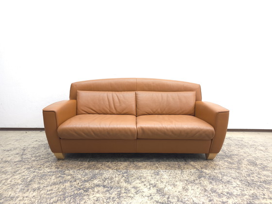 Image 1 of Divano in pelle De Sede ds 120 Cognac Designer Sofa Divano in pelle