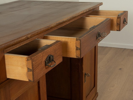 Image 1 of Scrivania Art Nouveau con contenitore