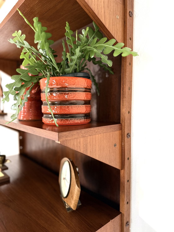 Image 1 of Vintage modular teak wall system '60s