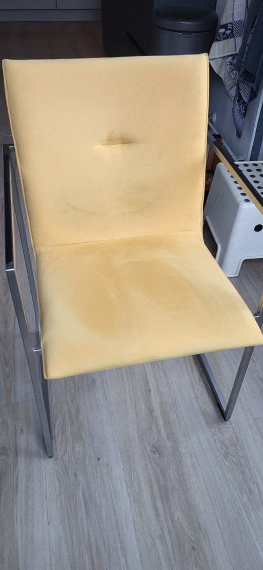 Te koop: 6 Arco frame stoelen eventueel met tafel erbij