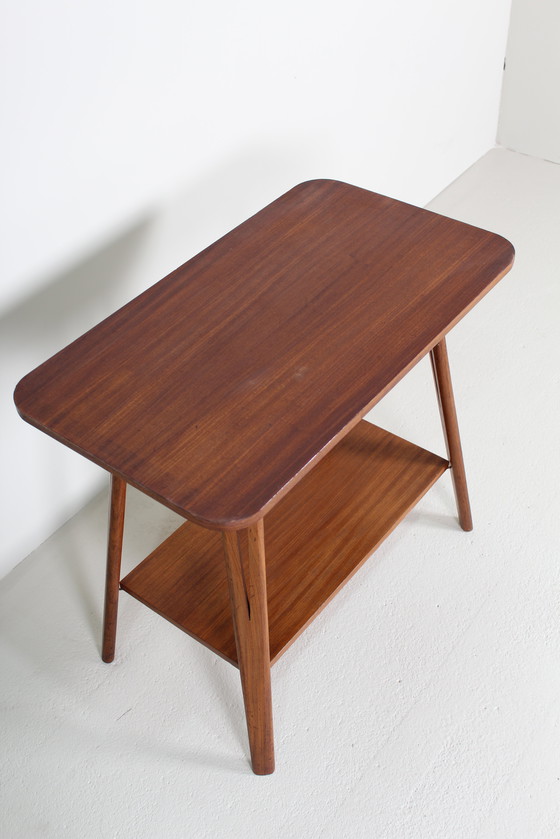 Image 1 of Vintage Side Table, Audio Table - 1960s, Teak