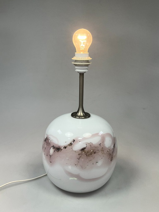Vintage Holmegaard Table Lamp, Sakura, Michael Bang