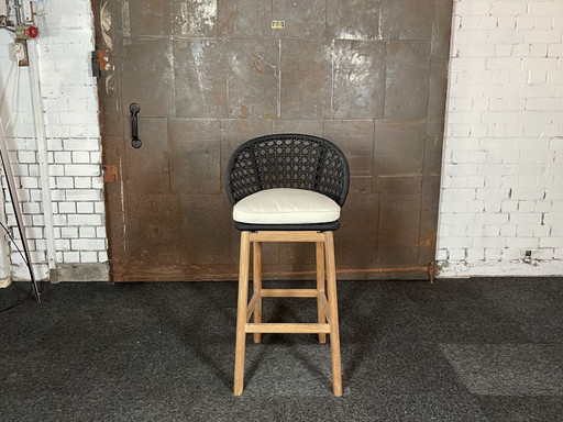 Eichholtz Tabouret de bar d'extérieur "Trinity"