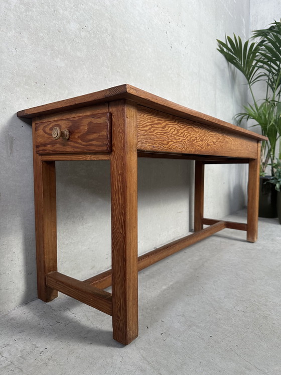 Image 1 of Mesa antigua de pino albar