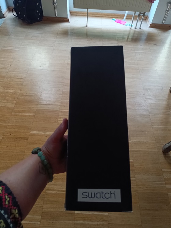 Image 1 of Swatch Special Mendini Tower 1998 horloge de table designer Alessandro Mendini