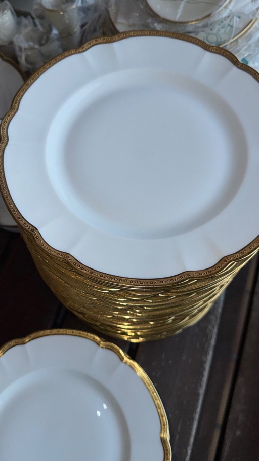 Grand Service De Table Et Café cap. Campo Haviland Limoges D'Or – servies, Porcelain (photo 2 of 11)