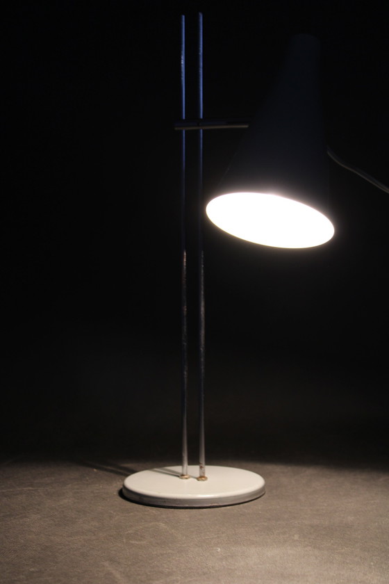 Image 1 of 1960er Josef Hurka Tischleuchte für Lidokov, Tschechoslowakei