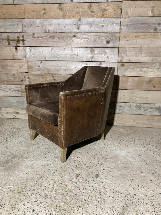 Image 1 of Franse art deco armchair 1930