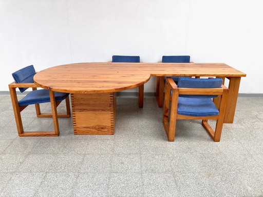 Ensemble de salle à manger complet Ate van Apeldoorn, design vintage