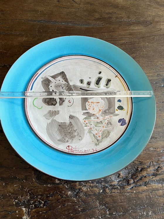 Portanier Piatto in ceramica – Gilbert Portanier, Decorazioni murali (photo 2 of 5)