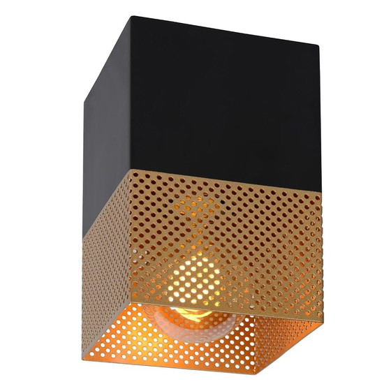 Lucide RENATE Plafoniera 1xE27 ottone oro opaco – Plafoniere, Metallo, Modern (photo 2 of 2)