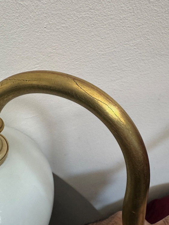 Image 1 of ANCIENNE LAMPE DE BUREAU MONTE ET BAISSE  VINTAGE