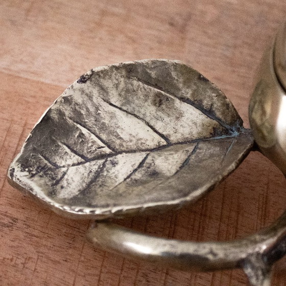 Image 1 of Boîte à pommes en laiton vintage