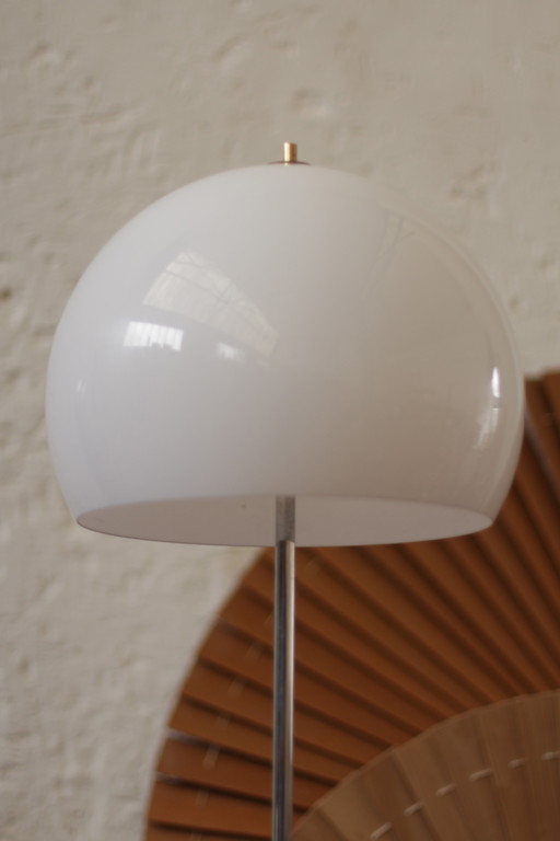 Lampada da terra anni '70 – vloerlampen, Glass, Metal (photo 2 of 5)