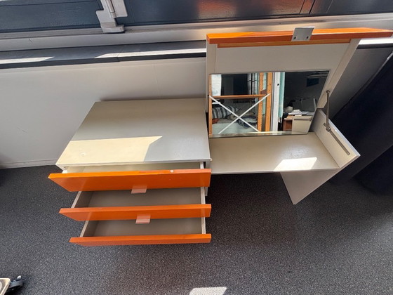 Image 1 of Tocador Naranja, años 70