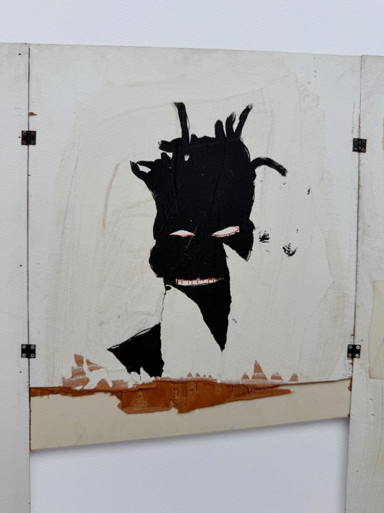 Image 1 of Jean Michel Basquiat (1960-1988), Self Portrait, 1981, Copyright Estate of Jean Michel Basquiat, Licensed by Artestar NY, Printe
