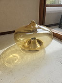Plafondlamp ‘Druppel’ van Dijkstra, 1970s | 36 cm
