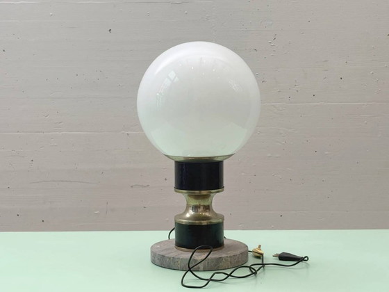 Image 1 of Lampe de table vintage italienne, années 1960