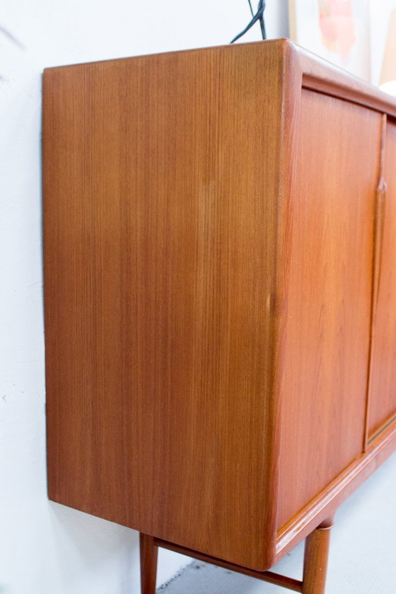 Image 1 of Aco Mobler Axel Christensen Highboard Dressoir Vintage Teakhout