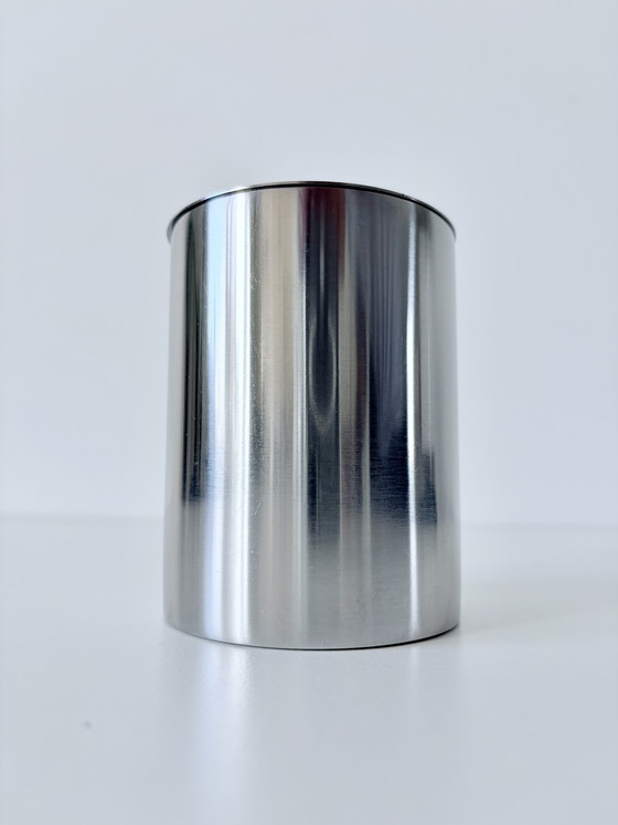 Pot à Confiture Stelton par Arne Jacobsen. – Art de la table, Plastic, rvs (photo 10 of 19)