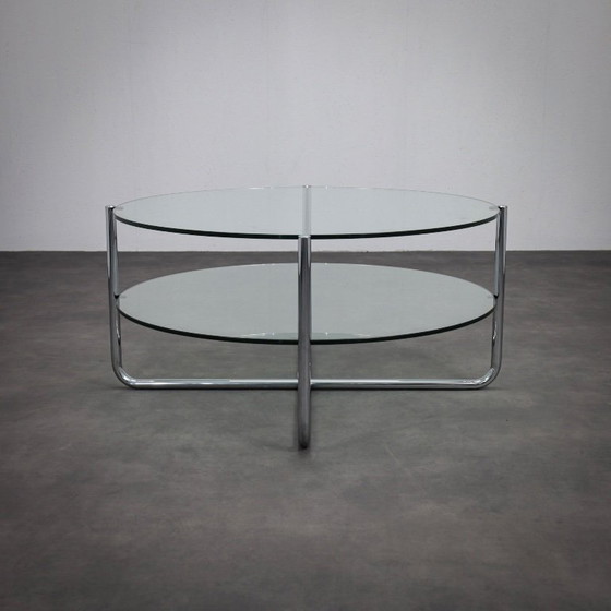 Image 1 of Bauhaus Coffee Table Model Gispen 427 by Dutch Originals, 1990s