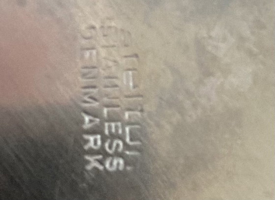 Image 1 of Théière Stelton Cylinda-line + bougie chauffe-plat